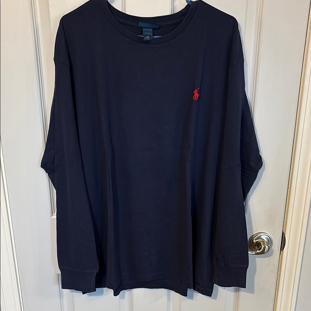 Polo Ralph Lauren Navy Long Sleeve Shirt XL